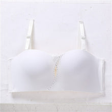 Load image into Gallery viewer, Womens Strapless Tops Bras Bralette Push Up Bra Ligerie Sexy Underwear Seamless Black White Skin Tube Top Bra Intimate