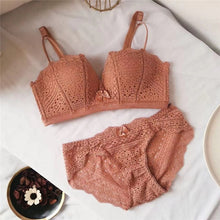 Load image into Gallery viewer, Lingerie Mulher Push Up Bra Lengerie Sexi Sexy Womens Bra Set Seamless Bralette for Female  Bras Panty Sets Brief Intimates